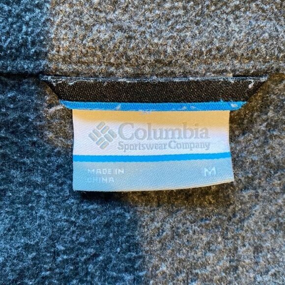 Columbia NCAA Michigan State Spartans Fleece Full Zip Jacket: Size Medium - Picture 9 of 12